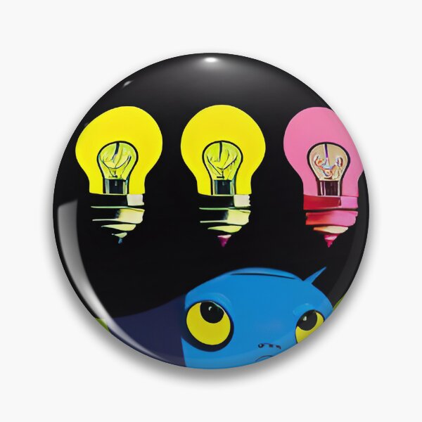 Item preview, Electric Light Bulb | Anime Style Illustration | Mindfulness designed and sold by Popalt.