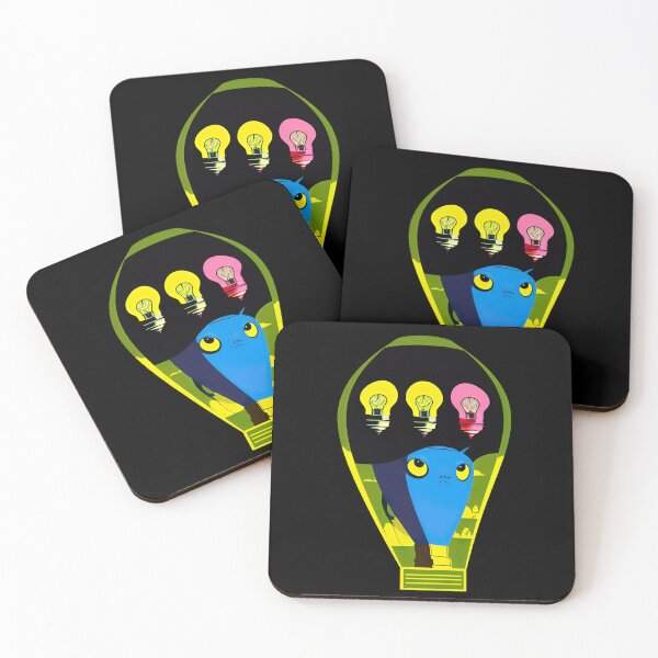 Item preview, Electric Light Bulb | Anime Style Illustration | Mindfulness designed and sold by Popalt.