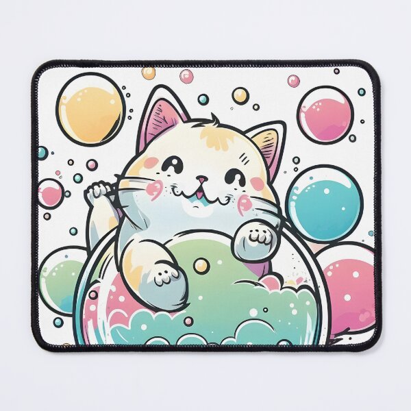 Item preview, Bath Bubble Kitty | Bubble Kitty | Kitty Lover | Colorful Kitty designed and sold by henrique37.