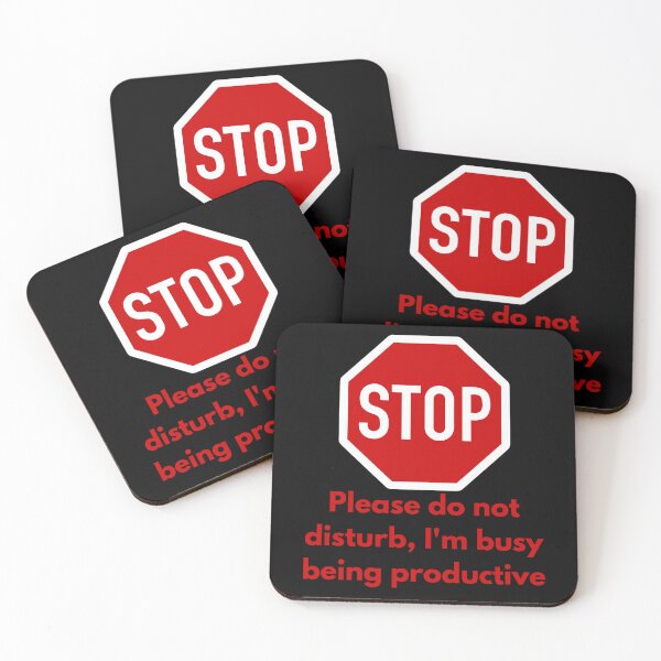 Item preview, STOP I'm being Productive designed and sold by GaslightNGiggle.