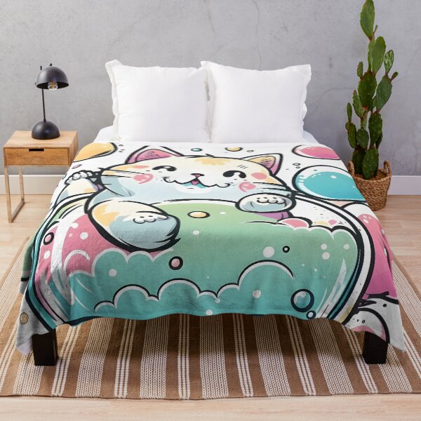 Item preview, Bath Bubble Kitty | Bubble Kitty | Kitty Lover | Colorful Kitty designed and sold by henrique37.