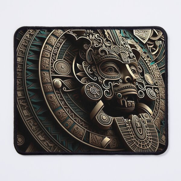 Item preview, Futuristic Intricately Detailed Aztec Pattern designed and sold by artyficial-.