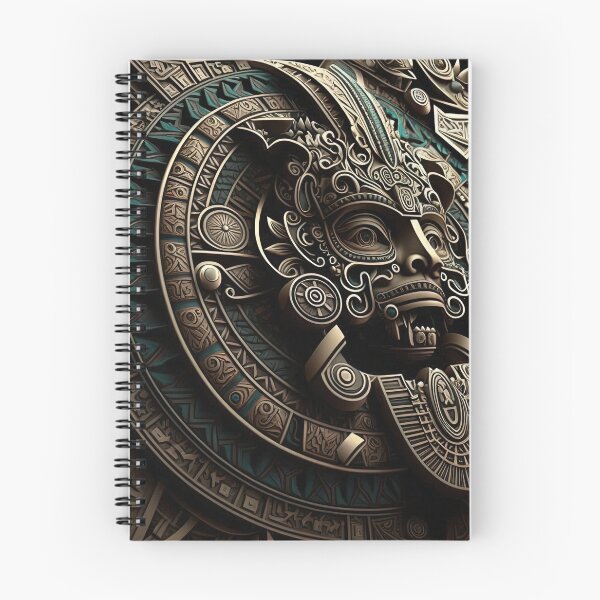 Item preview, Futuristic Intricately Detailed Aztec Pattern designed and sold by artyficial-.