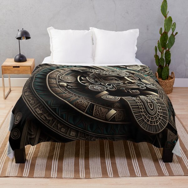 Item preview, Futuristic Intricately Detailed Aztec Pattern designed and sold by artyficial-.