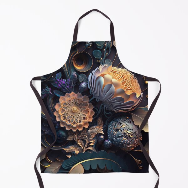 Item preview, Futuristic Intricately Detailed Floral Pattern designed and sold by artyficial-.