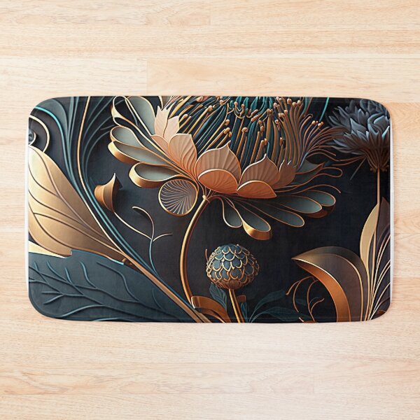 Item preview, Futuristic Intricately Detailed Floral Patterns designed and sold by artyficial-.