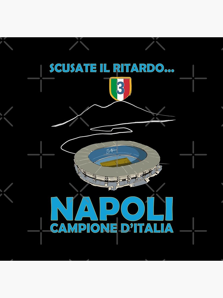 Napoli Campione 2023 - black version Tote Bag for Sale by Zero81