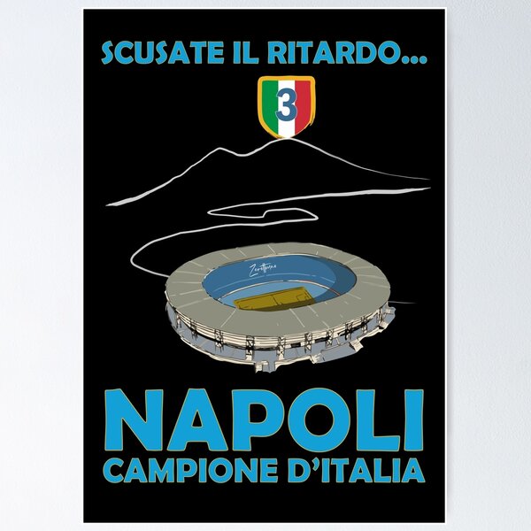 Item preview, Napoli Campione 2023 - black version designed and sold by Zero81.