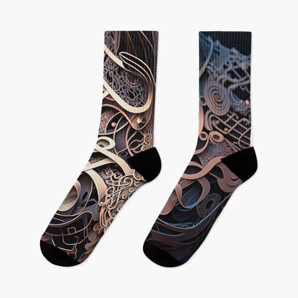 Item preview, futuristic Lacework with intricate pattern designed and sold by artyficial-.