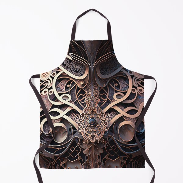 Item preview, futuristic Lacework with intricate pattern designed and sold by artyficial-.