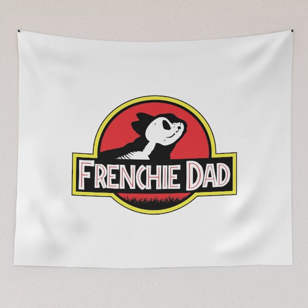 Item preview, (For Bright Background) Jurassic French Bulldog Dad designed and sold by More Cute Dogs.