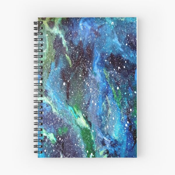 Item preview, Galaxia azul verde designed and sold by Gringoface.