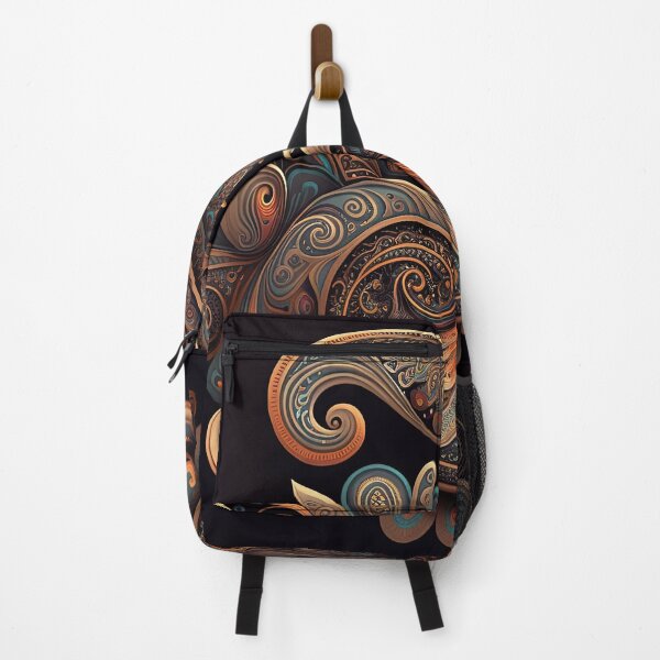 Item preview, futuristic Paisley pattern with details designed and sold by artyficial-.