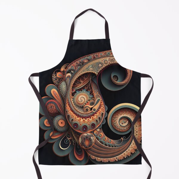 Item preview, futuristic Paisley pattern with hyper details designed and sold by artyficial-.