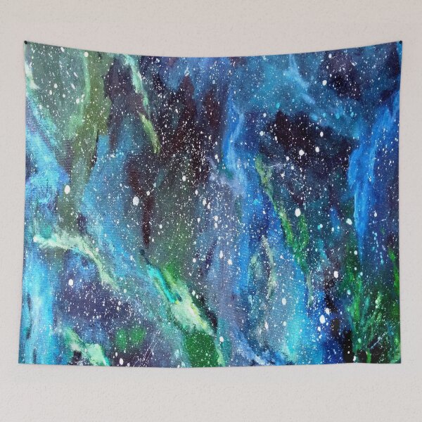 Item preview, Galaxy Blue Green designed and sold by Gringoface.