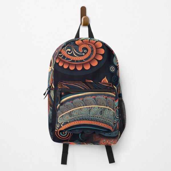 Item preview, futuristic Paisley pattern with intricate details designed and sold by artyficial-.