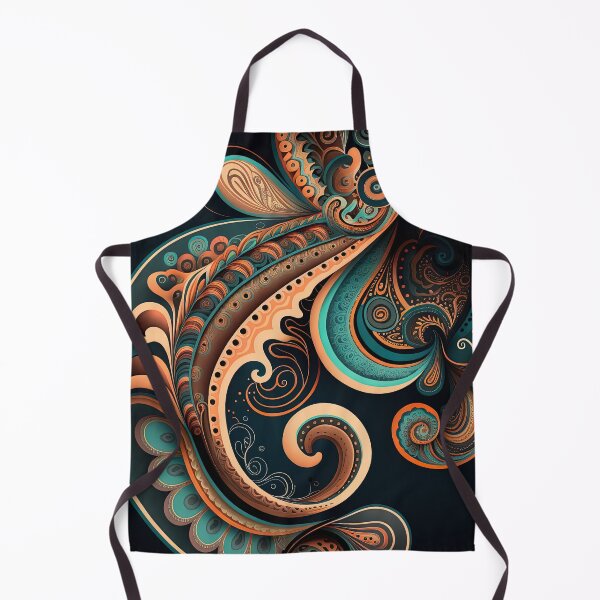 Item preview, futuristic Paisley pattern designed and sold by artyficial-.