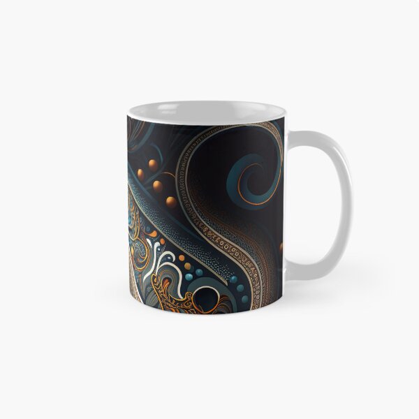 Item preview, futuristic Paisley patterns designed and sold by artyficial-.