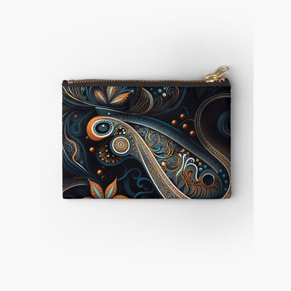 Item preview, futuristic Paisley patterns designed and sold by artyficial-.