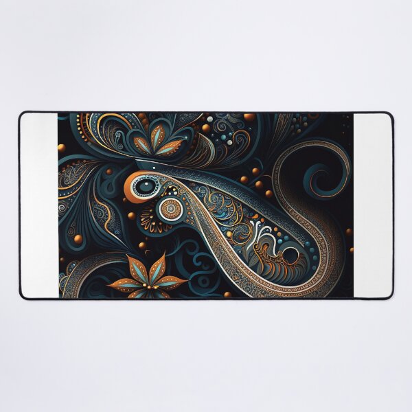 Item preview, futuristic Paisley patterns designed and sold by artyficial-.