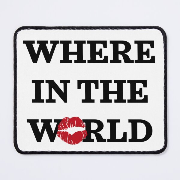 Item preview, WHERE IN THE WORLD KISS LIPS designed and sold by valeng03.