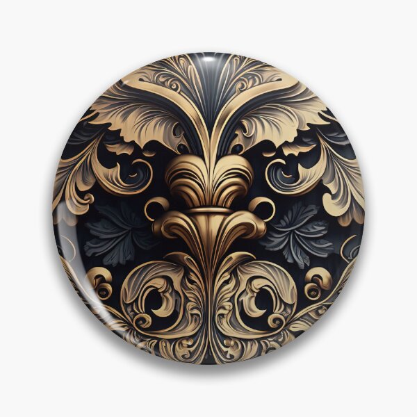 Item preview, futuristic Victorian damask patterns designed and sold by artyficial-.