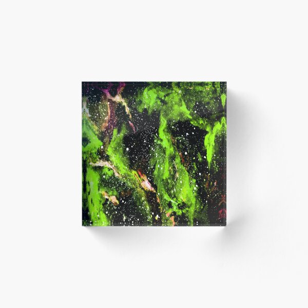 Aperçu de l'œuvre Galaxy Green créée et vendue par Gringoface.