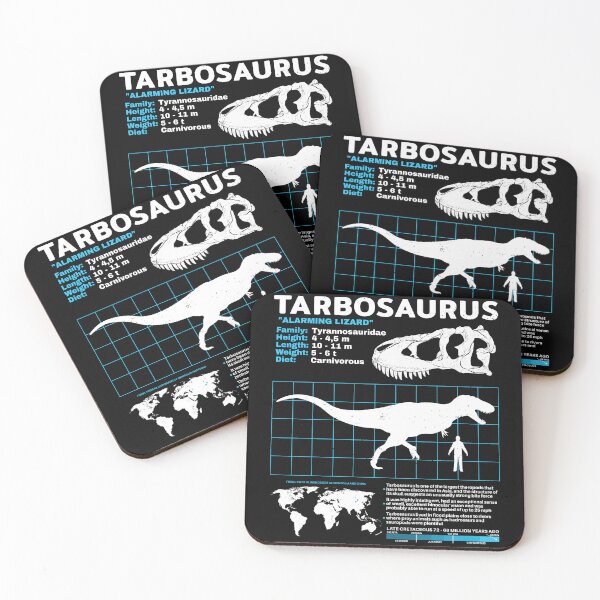 Item preview, Tarbosaurus data sheet designed and sold by NicGrayGraphic.
