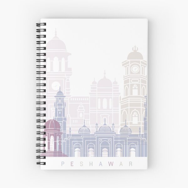 Item preview, PESHAWAR SKYLINE POSTER PASTEL designed and sold by paulrommer.