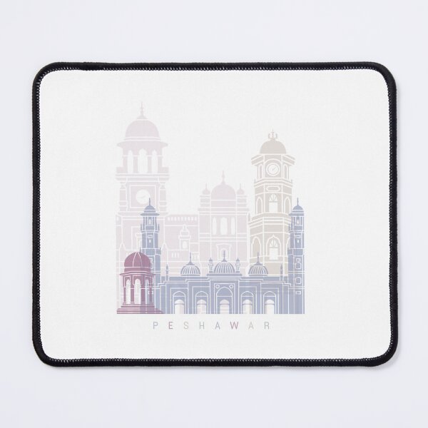 Item preview, PESHAWAR SKYLINE POSTER PASTEL designed and sold by paulrommer.