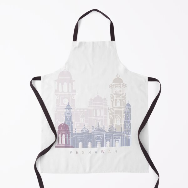 Item preview, PESHAWAR SKYLINE POSTER PASTEL designed and sold by paulrommer.