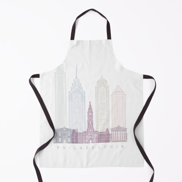 Item preview, PHILADELPHIA SKYLINE POSTER PASTEL designed and sold by paulrommer.