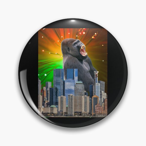 Item preview,  Gorilla and Skyscrapers  2 designed and sold by CannyGoods.