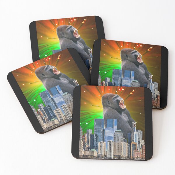 Item preview,  Gorilla and Skyscrapers  2 designed and sold by CannyGoods.