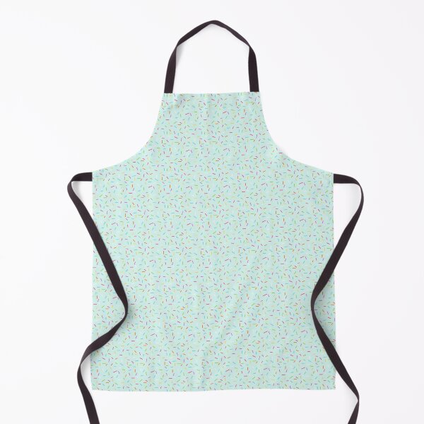 Item preview, Rainbow Sprinkles on light mint - repeat pattern designed and sold by HazelFisher.