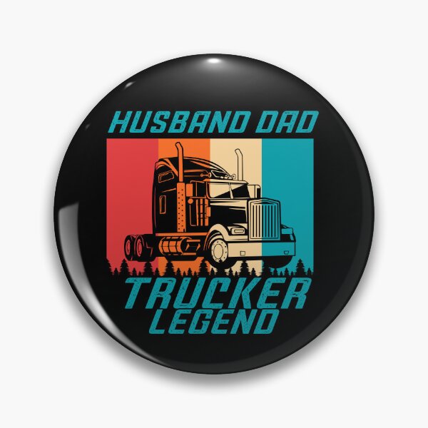 Item preview, Husband Dad Trucker Legend designed and sold by PlayfulPrint.