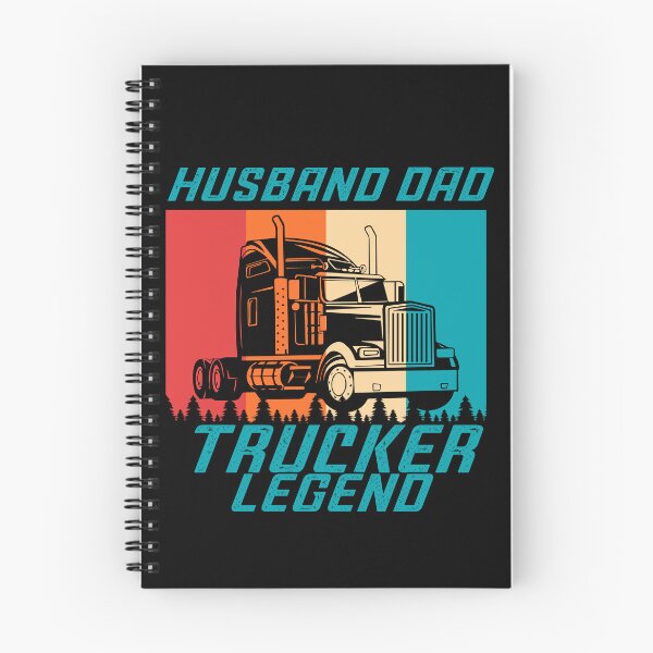 Item preview, Husband Dad Trucker Legend designed and sold by PlayfulPrint.