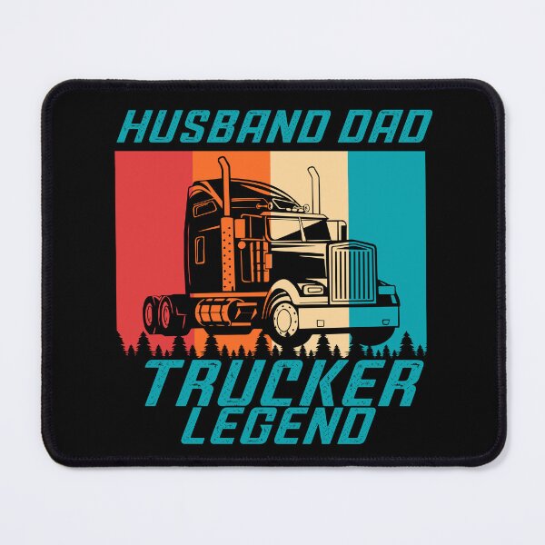 Item preview, Husband Dad Trucker Legend designed and sold by PlayfulPrint.