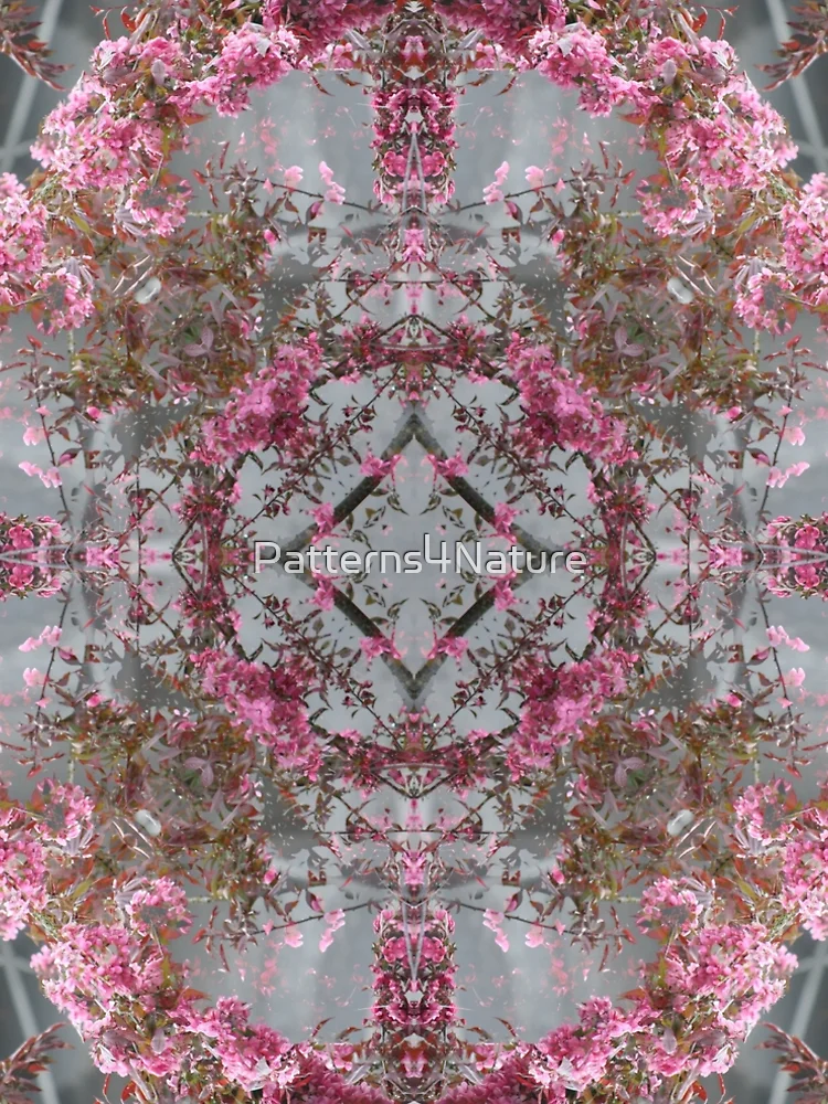 Thumbnail 5 of 5, A-Line Dress, Pink Roses Pattern 1 designed and sold by Patterns4Nature.