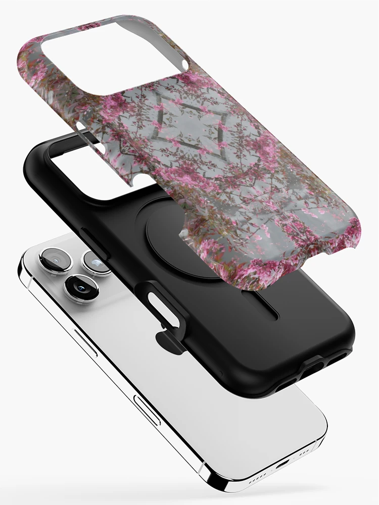 Thumbnail 2 of 4, iPhone Case, Pink Roses Pattern 1 designed and sold by Patterns4Nature.