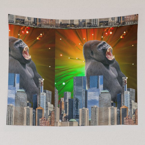 Item preview,  Gorilla and Skyscrapers  2 designed and sold by CannyGoods.