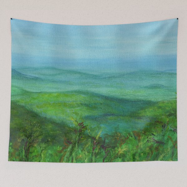 Item preview, Watercolor Mountain Scenery designed and sold by ChopKickPanda.