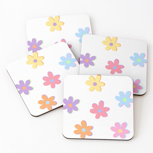 Item preview, Cute retro flowers designed and sold by Cozy-Rose.