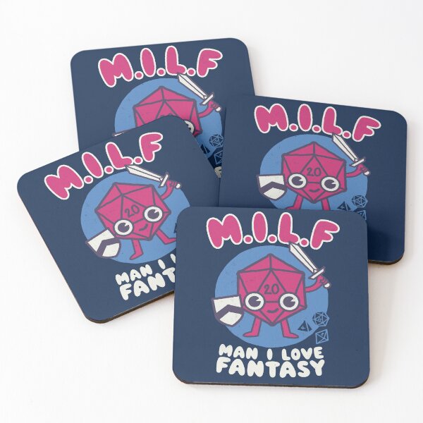 Item preview, MILF Man I Love Fantasy  -  RPG Lovers Dice  designed and sold by WeirdPunderful.