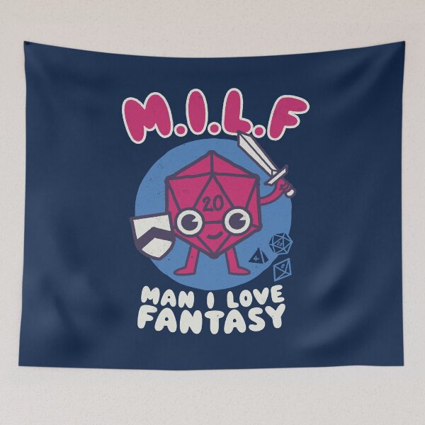 Item preview, MILF Man I Love Fantasy  -  RPG Lovers Dice  designed and sold by WeirdPunderful.