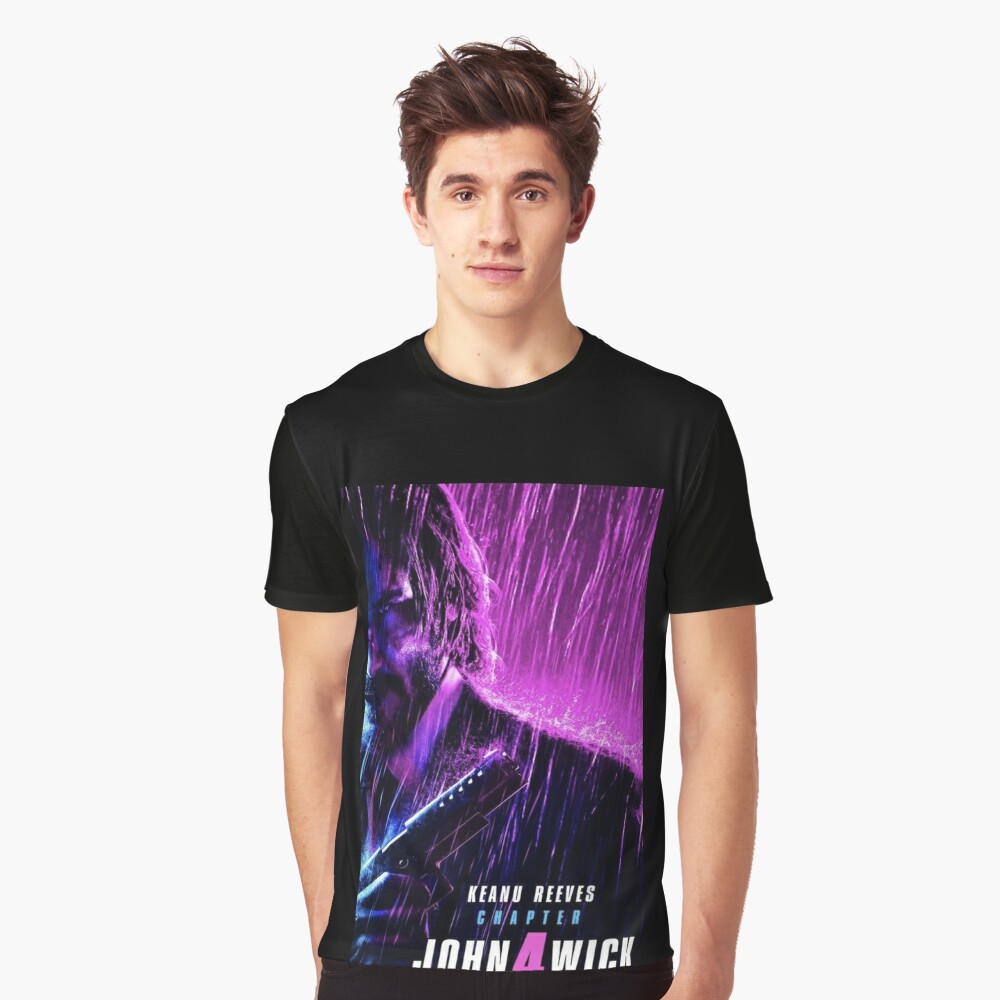 John Wick Synthwave Vintage S T Shirt Nuu Shirtz