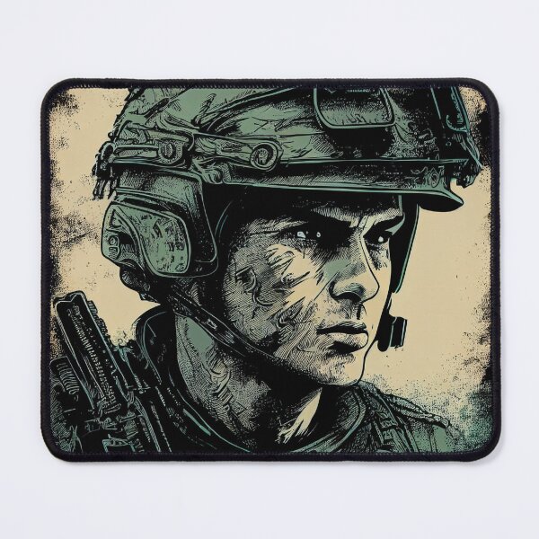Item preview, Soldier Trooper print designed and sold by IuriiVlasenko.