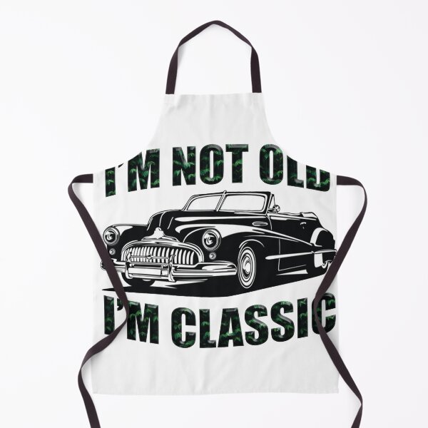 Item preview, I'm Not Old - I'm Classic - Funny Car Graphic - Mens & Womens T-Shirt designed and sold by artibra.