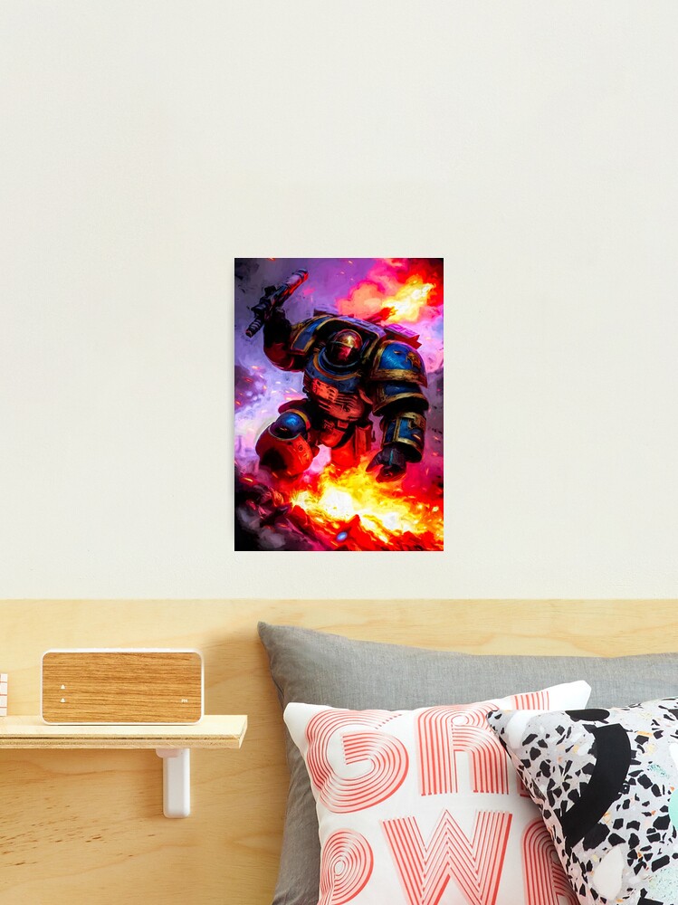Photographic Print, Space Marine 2 by Brian Vegas designed and sold by Brian Vegas