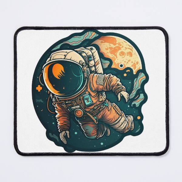 Item preview, Our Astronous sticker is perfect for adding a pop of color to your life. designed and sold by Dontobiasshop.